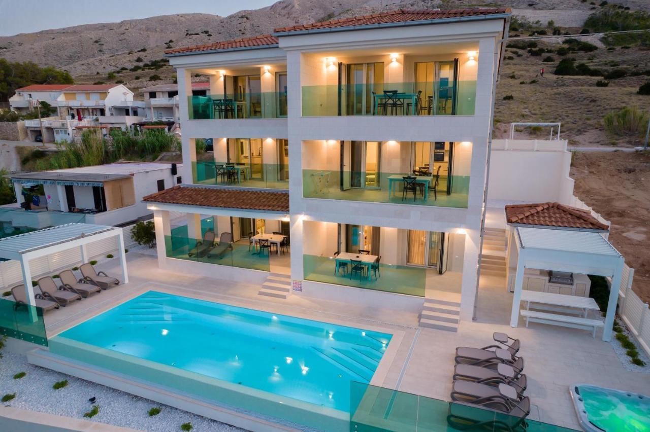 Apartvilla Pag Đảo Pag Ngoại thất bức ảnh