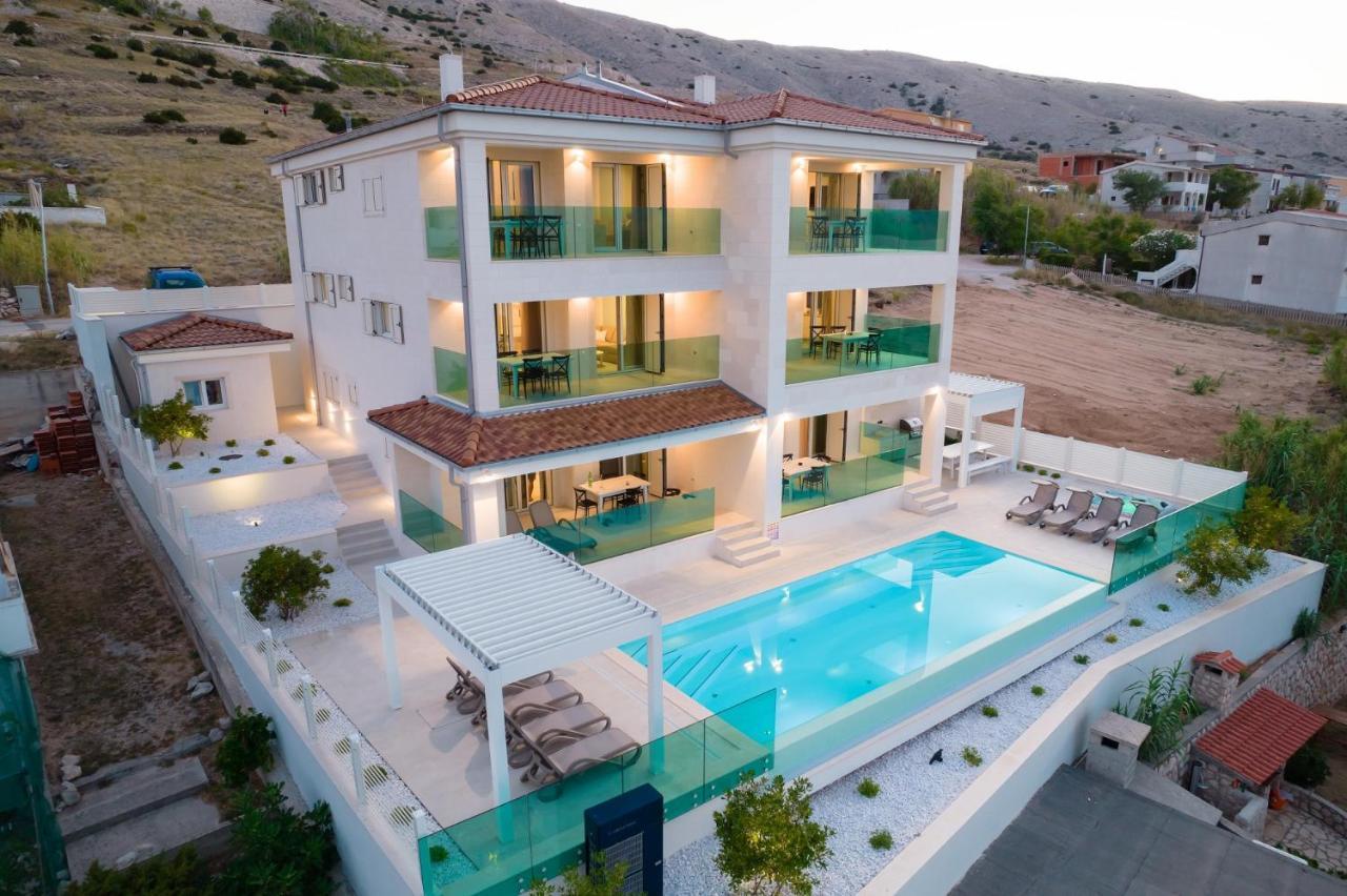 Apartvilla Pag Đảo Pag Ngoại thất bức ảnh
