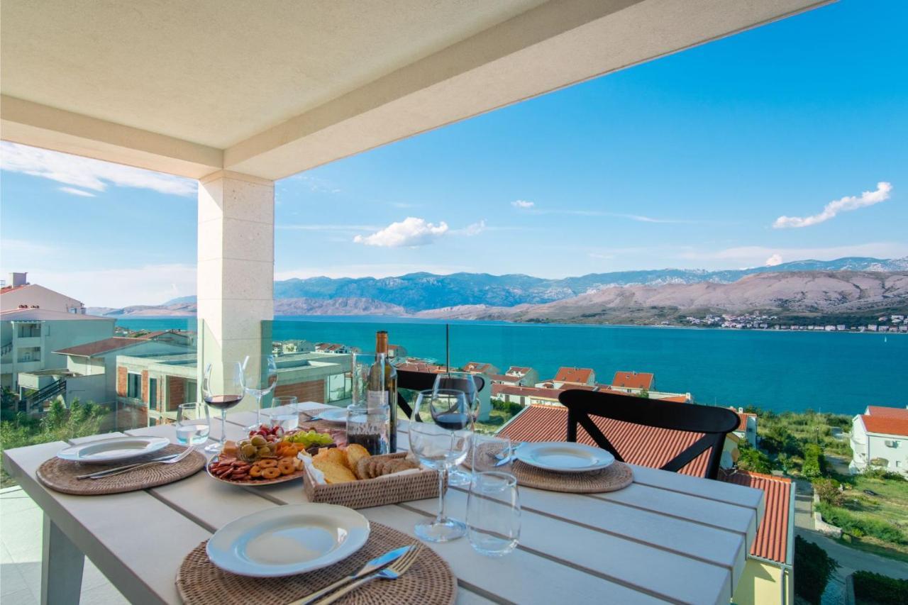 Apartvilla Pag Đảo Pag Ngoại thất bức ảnh