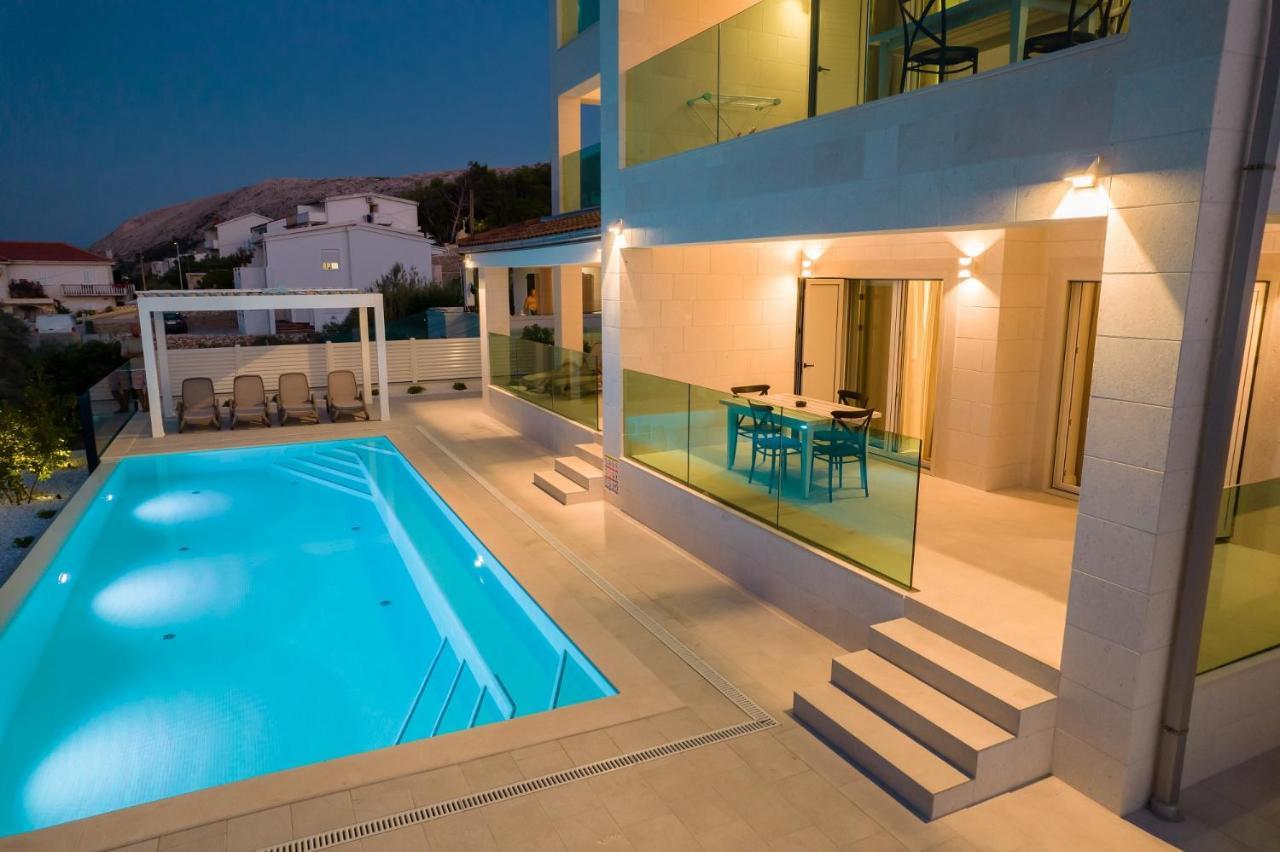 Apartvilla Pag Đảo Pag Ngoại thất bức ảnh