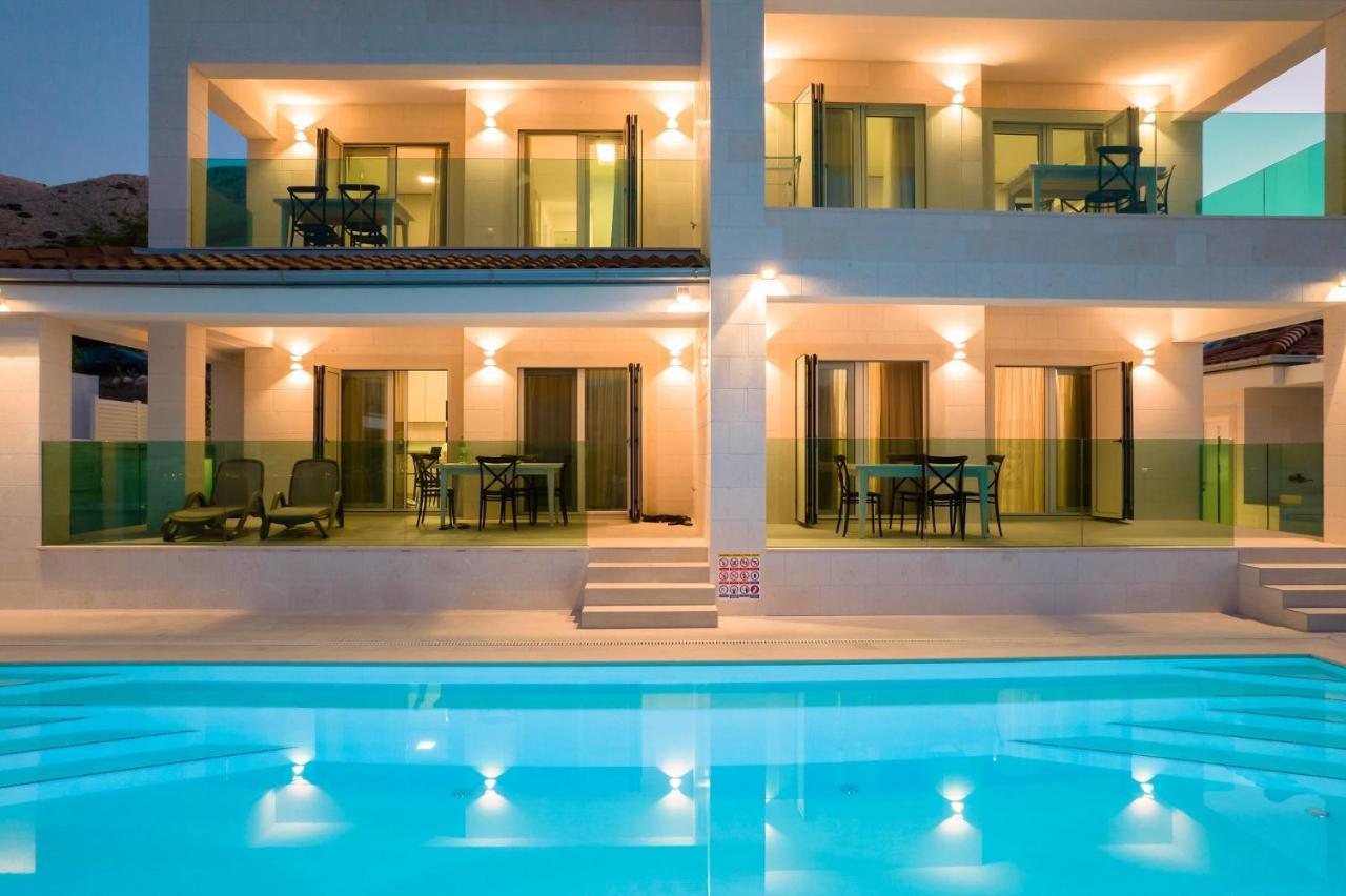 Apartvilla Pag Đảo Pag Ngoại thất bức ảnh